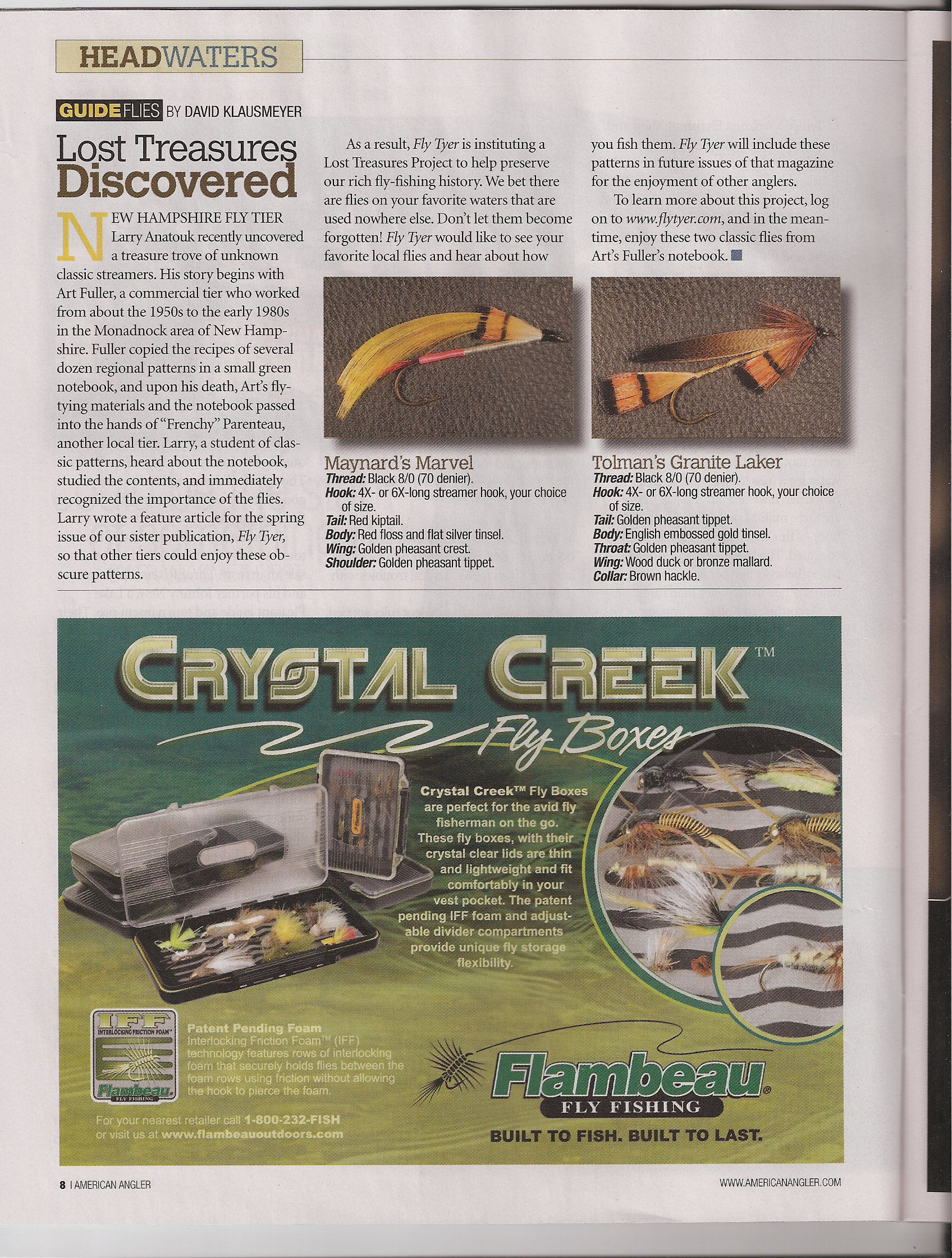 Lost Treasures Discovered Page